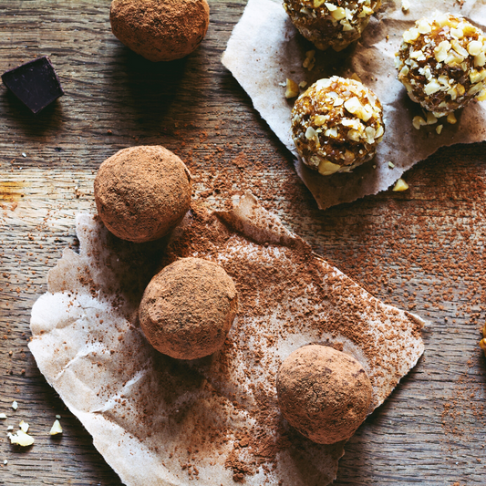 Heart Opening Chocolate Truffles